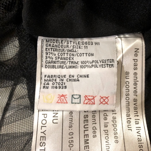 ☀️ Poet Black & White Floral Dress Size 11 - Picture 11 of 11